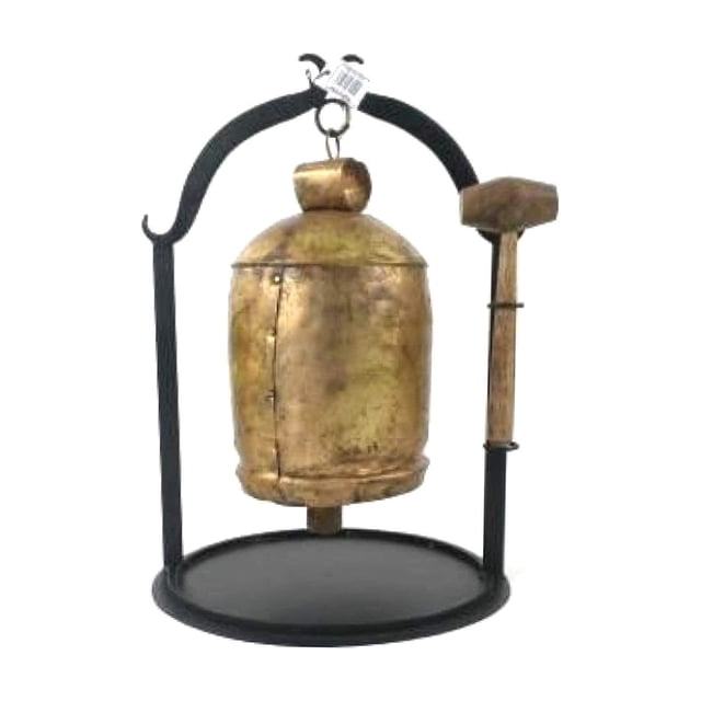 Campana de Cena IOTC de Latón Antiguo y Hierro Fundido 3.5 kg