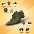 thumbnail image 2 of LIBERTYZENO Men Oxford Style Adult Dress Shoes Olive 10, 2 of 7