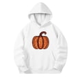thumbnail image 2 of MKOSPLRT 3-14 Years Girls' Halloween Hoodie Kids Halloween Light Fleece Sweatshirts Spooky Season Graphic Pullover Tops with Pocket, 2 of 10