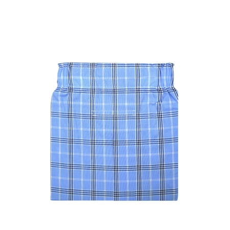 New Brooks Brothers Mens Light Blue Navy Plaid Regular Fit Boxers Sz Large L 8054-5