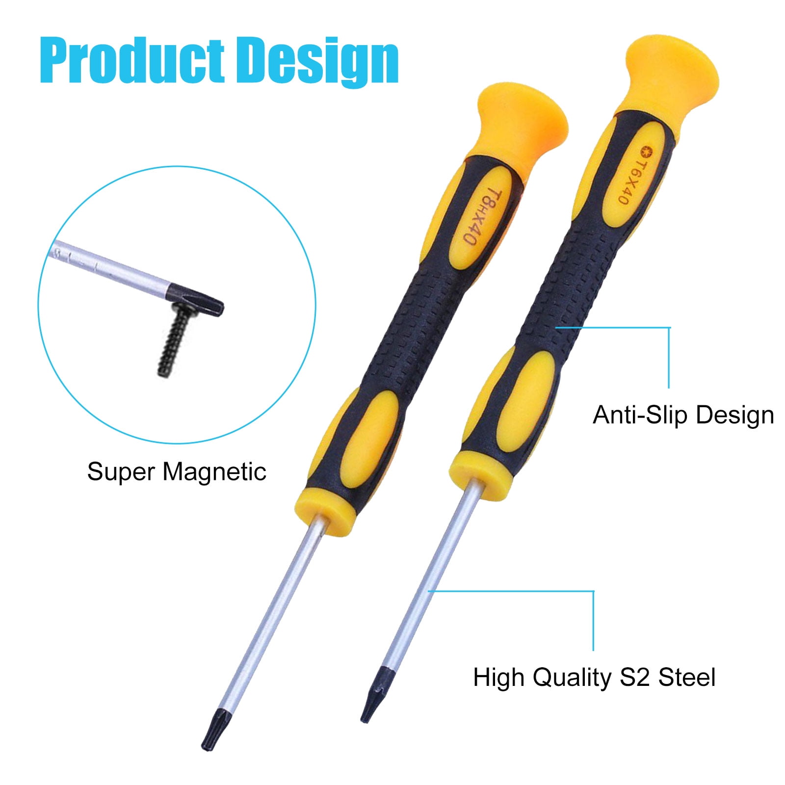 BCLONG Torx T8 Security Opening Screwdriver Tool For Console Special  Screwdriver 