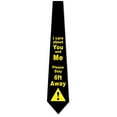 thumbnail image 3 of Social Distancing - 6 Feet Away Necktie Mens Tie by Three Rooker, 3 of 3