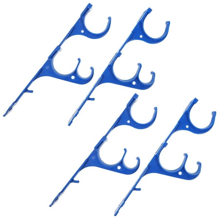 

LongYTong 4pcs/2 Sets Poolside Hanger Swimming Pool Poolside Garden Cleaning Tool