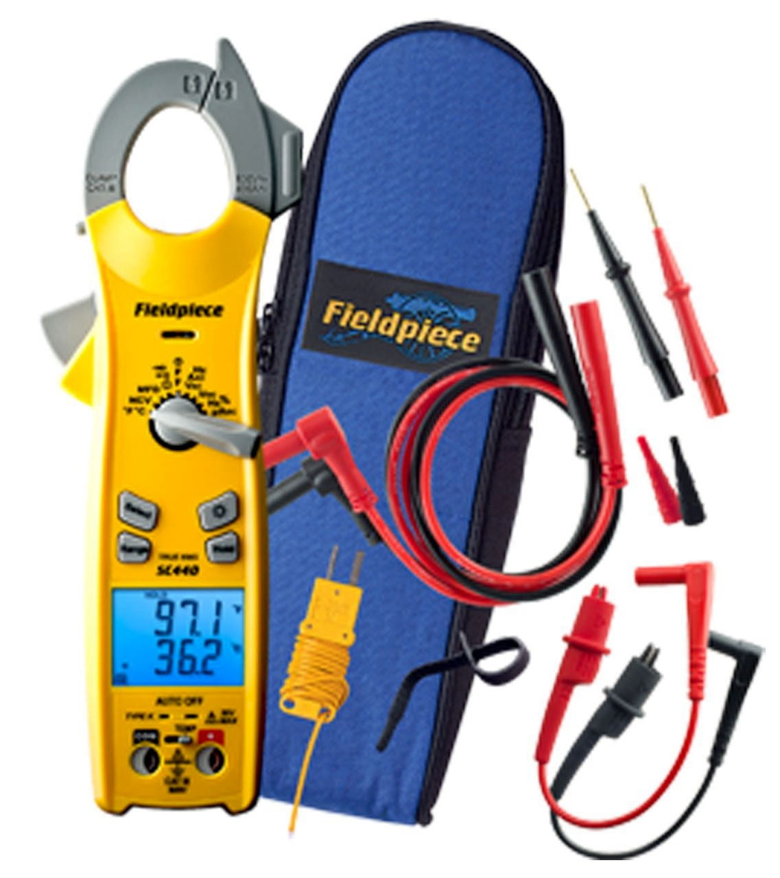 ロッド WMC-705L Fieldpiece SC440 Essential Clamp Meter with Dual Display