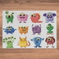 thumbnail image 6 of Ambesonne Funny Jigsaw Puzzle, Cartoon Aliens Monsters, Heirloom-Quality Fun Activity for Family Durable Cardboard, 1000 pcs, Multicolor, 6 of 6