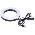 thumbnail image 5 of 16 cm dimmable LED ring light with clip for video, live broadcast and photography, 5 of 5