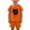 Orange A1, variant on Edvintorg Boys Summer Outfits Cute Printed Lightweight Crew Neck Short Sleeve Casual Shirt and Short Kids Clothes Boys Size 0-8