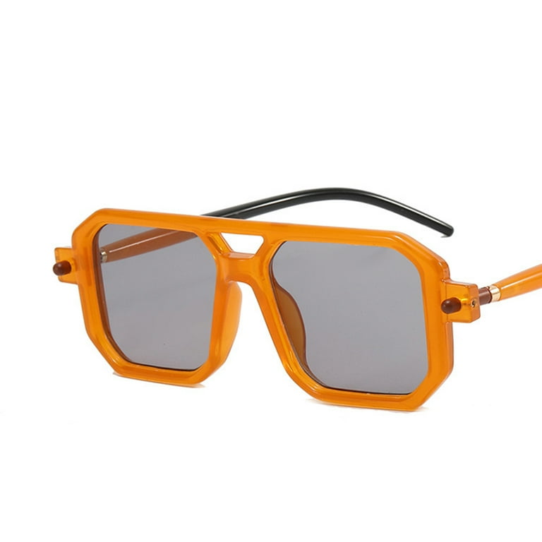 Modern Fashion Rectangular UV 400 Protection Sunglasses for Men And Women | Luxury Frame Unisex Eyew