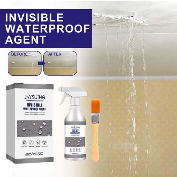 Hovmgk Waterproofing Adhesive for Leakage Repair, High Temperature Resistance Sealant for Tiled Walls and Roofs, Long-Lasting Water and Crack Sealing Solution, 120ml Leak Proof Waterproof Gel