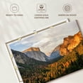 thumbnail image 6 of Elephant Stock Yosemite Valley At Sunrise Wall Art - Horizontal Canvas Wall Art - Living Room Wall Decor - Nature Canvas - Yellow And Green Decor - 45" x 30", 6 of 8