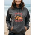 thumbnail image 3 of Casual Taco Streetwear Hoodie for Men and Women, Unisex Pullover Hooded Sweatshirt, Comfortable Cotton Poly Blend, Casual Streetwear Outfit, 3 of 5