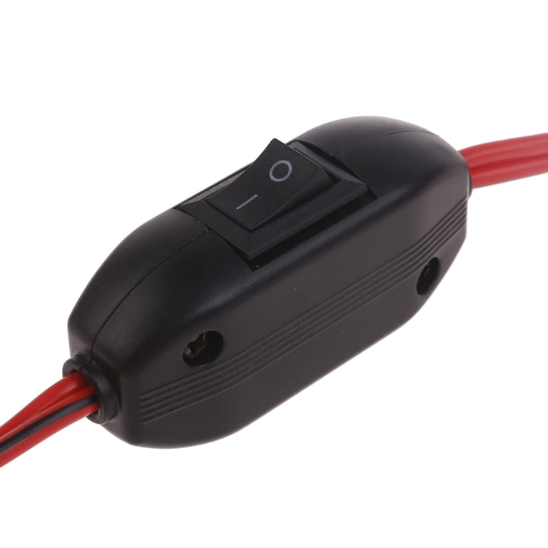 SIEYIO 12V 24V Cigarette Lighter Extension Cord with Switches Car Cigarette  Lighter
