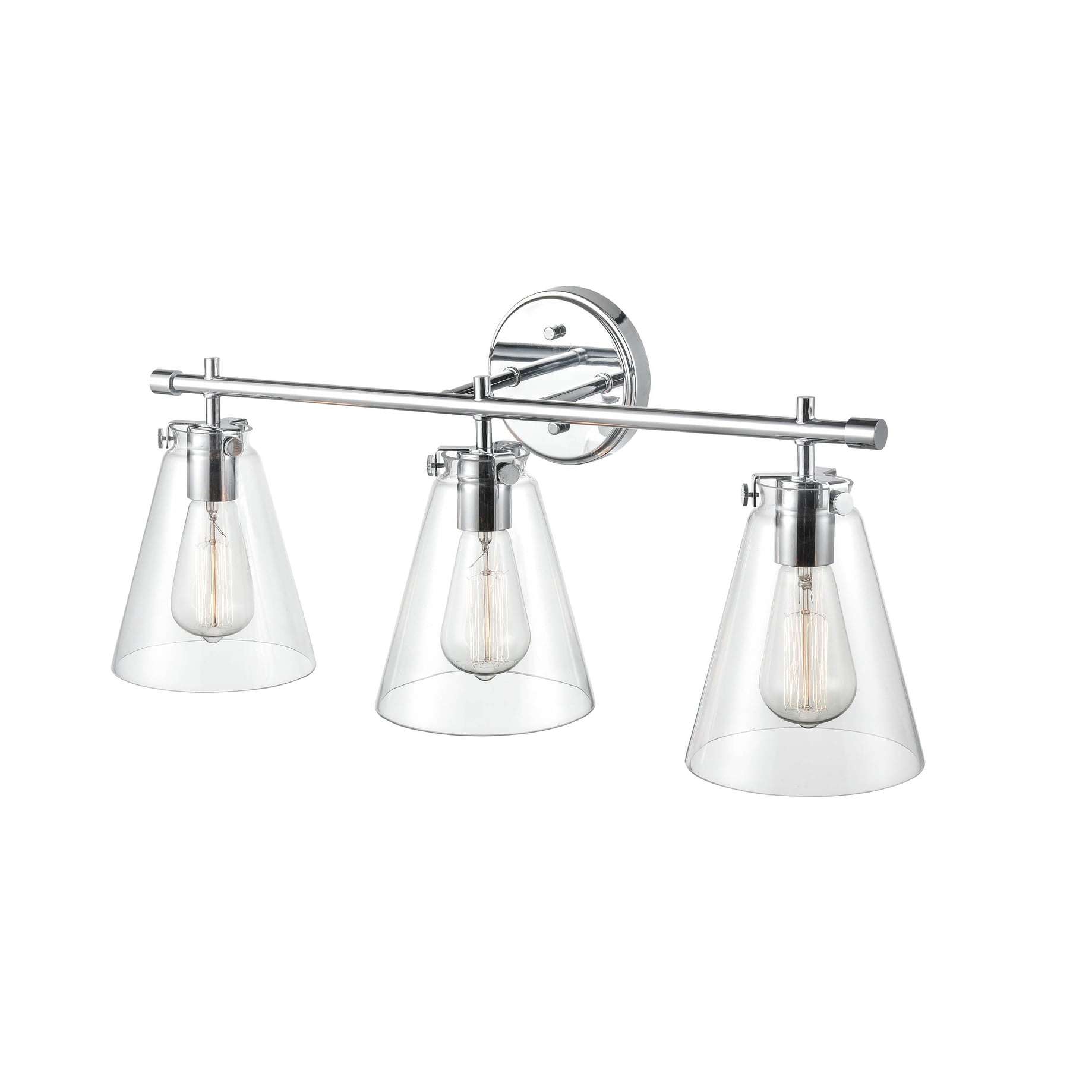 Millennium Lighting Metal 3 Light Vanity in Modern Gold