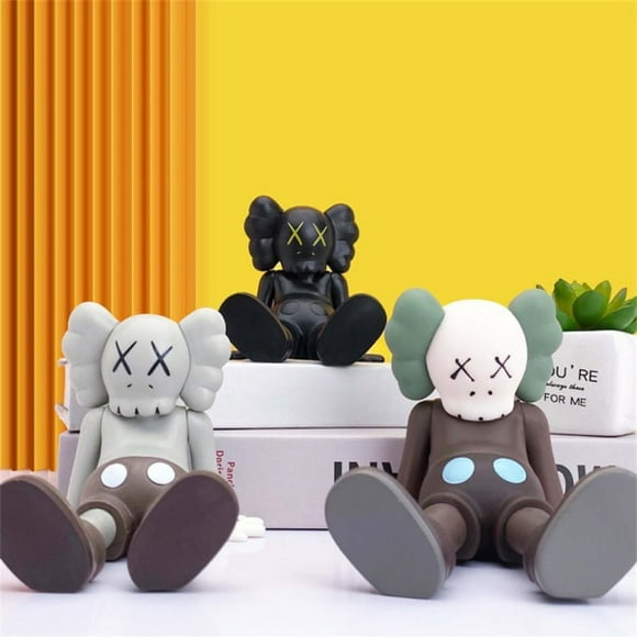 Kaws Figures Doll Action Figure Model Anime Toy black
