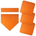 thumbnail image 2 of Baseball And Softball Home Plate Softball Mat Rubber Five-Piece Luminous Five-Piece Set, 2 of 2