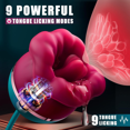thumbnail image 3 of Sex Toys Sucking Vibrator APP Control - 3 in 1 Rose Sex Toy Nipple Toys with 5 Sucking 8 Licking & Vibrating Modes, Clitoral Vibrators for Women Couples Female Adult Sex Toys & Games, 3 of 6