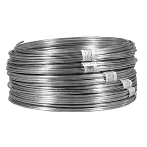 Hillman 122065 Galvanized Solid Wire 14 Gauge 100 Ft Coil