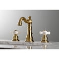 thumbnail image 3 of Fauceture FSC1973PX American Classic 8 in. Widespread Bathroom Faucet, Brushed Brass, 3 of 5