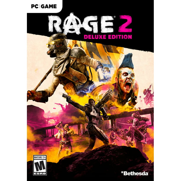 Rage 2 Deluxe Edition Bethesda Pc Walmart Com Walmart Com