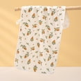 thumbnail image 6 of Hand Towel, 13.78"x29.53" Fresh And Fascinating Printed Side Towel Floral Corals Fleece Absorbent Towel Suitable For Face And Hand Drying Ideal For Use In The Bathroom Or Kitchen, 6 of 6
