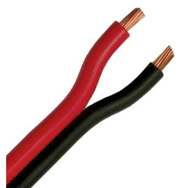 Crimp Supply 18 Gauge 2 Conductor Parallel Bonded Primary Wire, 25' per