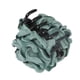 thumbnail image 3 of Garras de pelo de flor Sunnimix para mujer 2 piezas verde rosa, 3 of 8