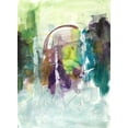 thumbnail image 2 of Combs, Joyce 25x32 Gold Ornate Wood Framed with Double Matting Museum Art Print Titled - Moving On I, 2 of 4