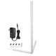 thumbnail image 1 of Lámpara de esquina LED vertical para decoración del hogar, lámpara de esquina para dormitorio, sala de estar, comedor, EE. UU., 100-240 V, luz blanca de concha blanca, 1 of 5