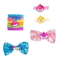 thumbnail image 4 of LUV HER Kid's pinkfong Baby Shark Fashionista's BackPack -Baby Shark Accessories Set For Girls -Baby Shark Sets - Bow's with Alligator Clips, Hair Ties, Backpack Ages 3+, 4 of 5
