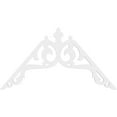 thumbnail image 2 of Ekena Millwork 48"W x 28"H x 1"P (14/12) Pitch Amber Architectural Grade PVC Gable Pediment, 2 of 7