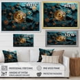 thumbnail image 4 of Designart "The Cryptocurrency Of Style" Fashion Bitcoin Floater Framed Canvas Prints, 4 of 5
