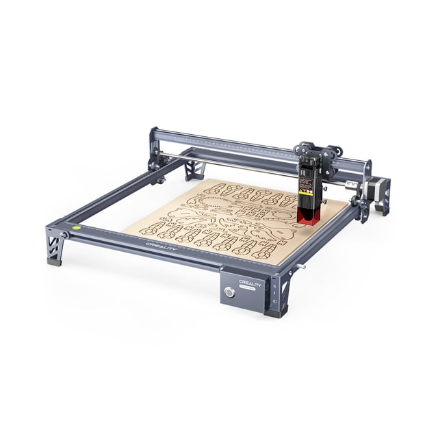 Laser Falcon Grabadora Láser 10W, Máquina Cortadora de Grabado para Madera, Diseño de Interruptor de Límite, 400x415mm,Creality CR Qukaim Creality CR-Laser Falcon 10W