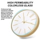 thumbnail image 4 of reloj decorativo,Reloj de pared moderno, reloj de pared 3D brillante y colorido redondo Adepaton BST3001042-3, 4 of 6