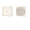 thumbnail image 1 of Great Art Now Contemporary Lace Neutral by Moira Hershey 2 Piece Canvas Art Set Each 14"W x 14"H, 1 of 3