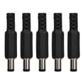 thumbnail image 3 of DC Power Plug, For Installation Coaxial Connector, 5pcs ABS For Home, 3 of 8