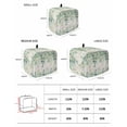 thumbnail image 2 of Eucalyptus Leaves Toaster Cover 4 Slice, Large Kitchen Appliance Covers, Sage Green Summer Botanical Toaster Oven Cover with Loop, Bread Machine Cover Polyester Dust Cover Protection, 2 of 4