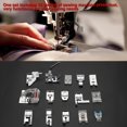 thumbnail image 2 of Multifuncional 15 unids Máquina de coser Prensatelas Profesional Profesional Máquina de coser Partes Accesorios Set Unbranded GY03926, 2 of 8