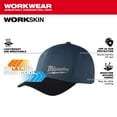 thumbnail image 4 of Milwaukee Tool WORKSKIN FITTED HATS - BLUE S/M, 4 of 4