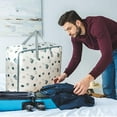 thumbnail image 4 of Laklulu Práctica bolsa de almacenamiento impermeable Oxford resistente viaje equipaje Caddy organizador, 4 of 5