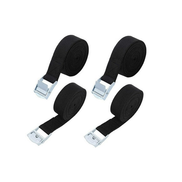 Eigraketly 4 piezas de hebilla de equipaje, amarre de techo, correa portátil para ordenar, correa de amarre, cinturón de trinquete para el Type3 NO3