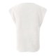 thumbnail image 4 of Blusas elegantes y casuales con mangas casquillo para mujer - Cuello en V asimétrico, textura plisada - Blusas para el trabajo y los negocios - Tejido ligero y transpirable, 4 of 4