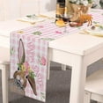thumbnail image 4 of DFC Easter Bunny Egg Pattern Linen Print Kitchen Dining Room Insulated Decorative Placemat（J）, 4 of 6