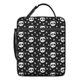 thumbnail image 5 of Panda Lovers Insulated Lunch Box Women Reusable Lunch Tote Bag Lightweight Lunchbox School Travel, 5 of 6