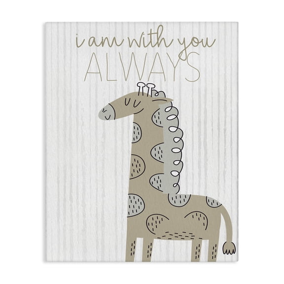 Stupell Industries Cottage With You Always Fun Giraffe Canvas Art, 30 x 40, by Kim Allen