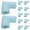 Sky-blue, variant on Shisuyan 12pcs Corner Protector Photo Frame Corner Protector Furniture Bumper Bed Corner Bumper