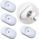 thumbnail image 1 of 4-pack safety wall protection for stairs Baby Pet Gate Stairs Door wall surface (Elliptical), 1 of 5