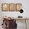 thumbnail image 4 of Stupell Industries Nature Botanical Silhouettes Botanical & Floral Painting Brown Floater Framed Canvas Art Print Wall Art, 17 x 21, Set of 3, 4 of 10