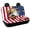 Bald Eagle Flag Print, variant on FUIALDOLG Dragonfly Floral Full Wrap Car Seat Cover for Car Interior Automotive, Comfortable Rear Bench Seat Covers Stretch Car Back Seat Cover Protectors