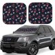 thumbnail image 1 of Balery Vintage Rose Parasol para parabrisas de coche de 2 piezas | Parasol plegable para parabrisas delantero de coche para la mayoría de sedanes-Large, 1 of 6