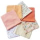 thumbnail image 1 of Tela de retazos de algodón estampada, paquete de cuadrados, acolchado, álbum de recortes, costura, manualidades, tela de bricolaje, amarillo, 50x50cm 7 Piezas seitruly  HA5306-07B, 1 of 6
